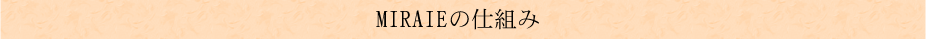 MIRAIEの仕組み